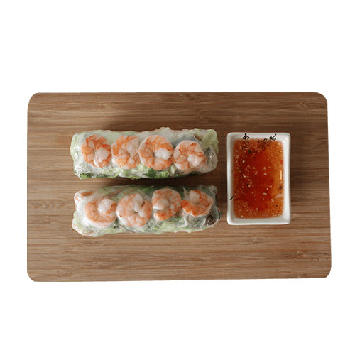 Shrimps rolls